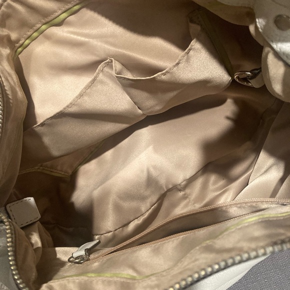 Coach Shoulder Bag Ali Leather Hobo B0969-13655 Soft Cream Winter White - Picture 6 of 10